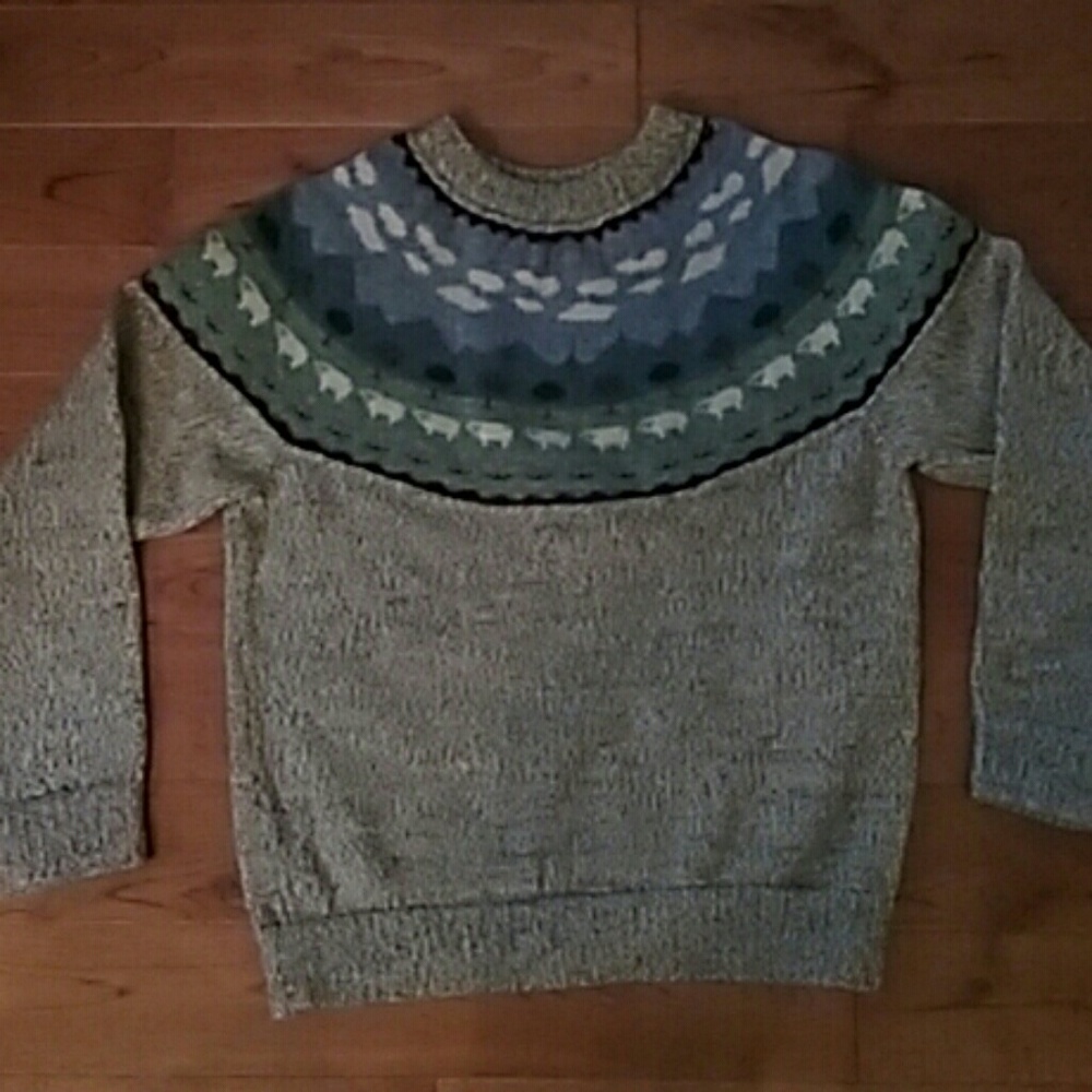 Ann Taylor rag wool sweater 100 per cent wool